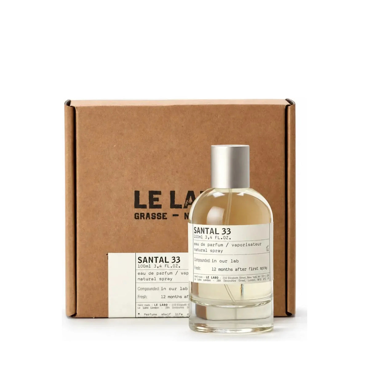 Le Labo Santal 33 Eau De Parfum 3.4 fl oz / 100 ml