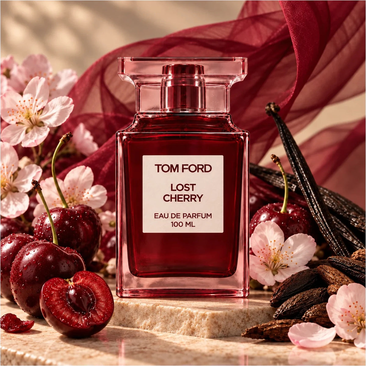 Tom Ford Lost Cherry | Eau de Parfum Spray | Size: 3.4 FL OZ / 100ml