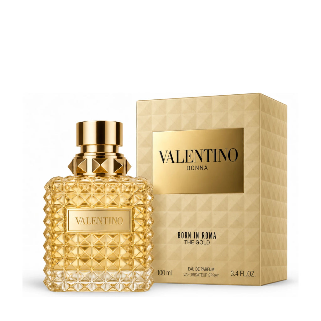 Valentino Donna Born in Roma The Gold | Eau de Parfum Spray | Size: 3.4 FL OZ / 100ml
