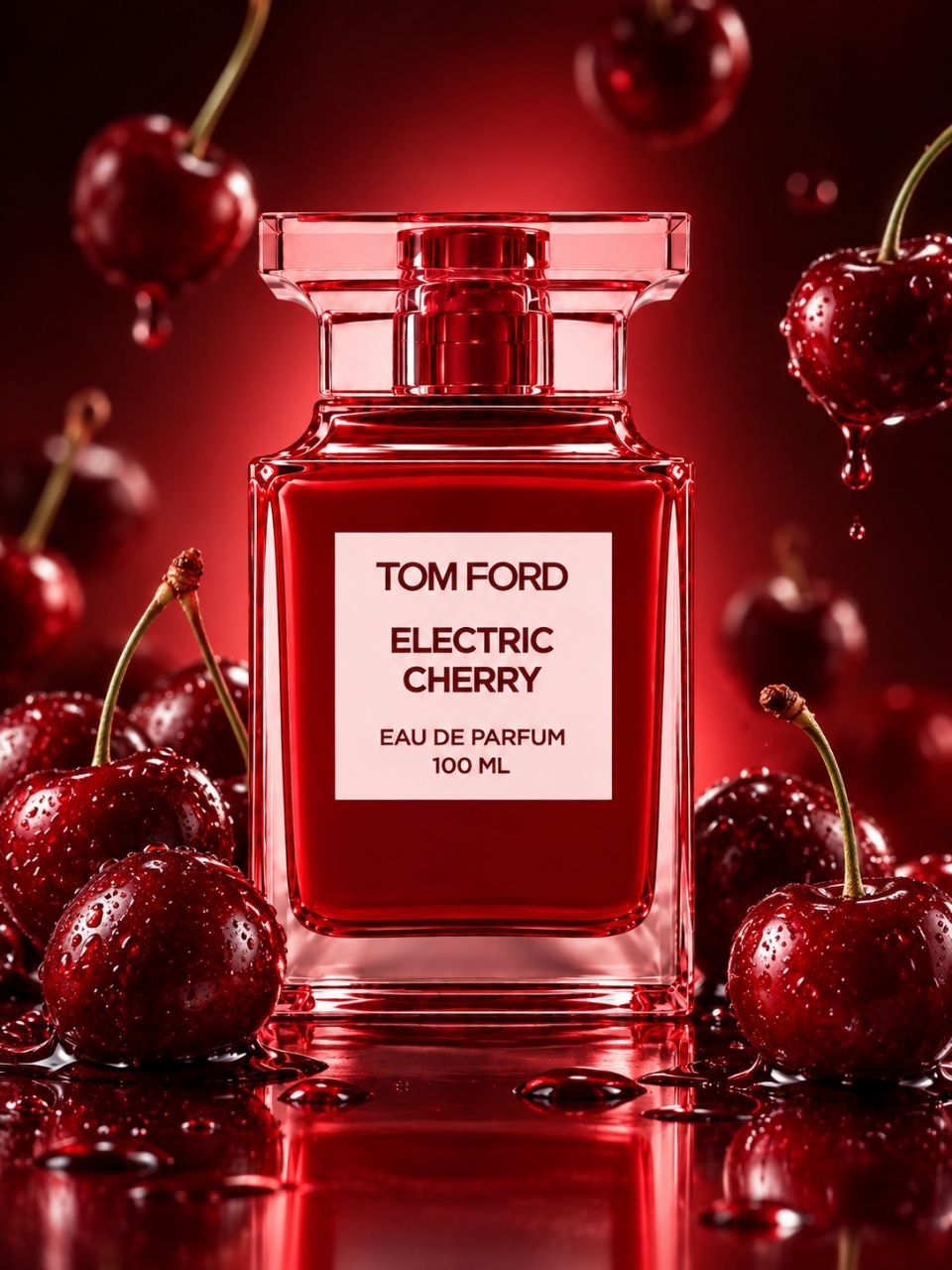 Tom Ford Electric Cherry | Eau de Parfum Spray | Size: 3.4 FL OZ / 100ml